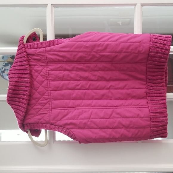 BCBG Pink Sleeveless Winter Vest - Picture 5 of 5